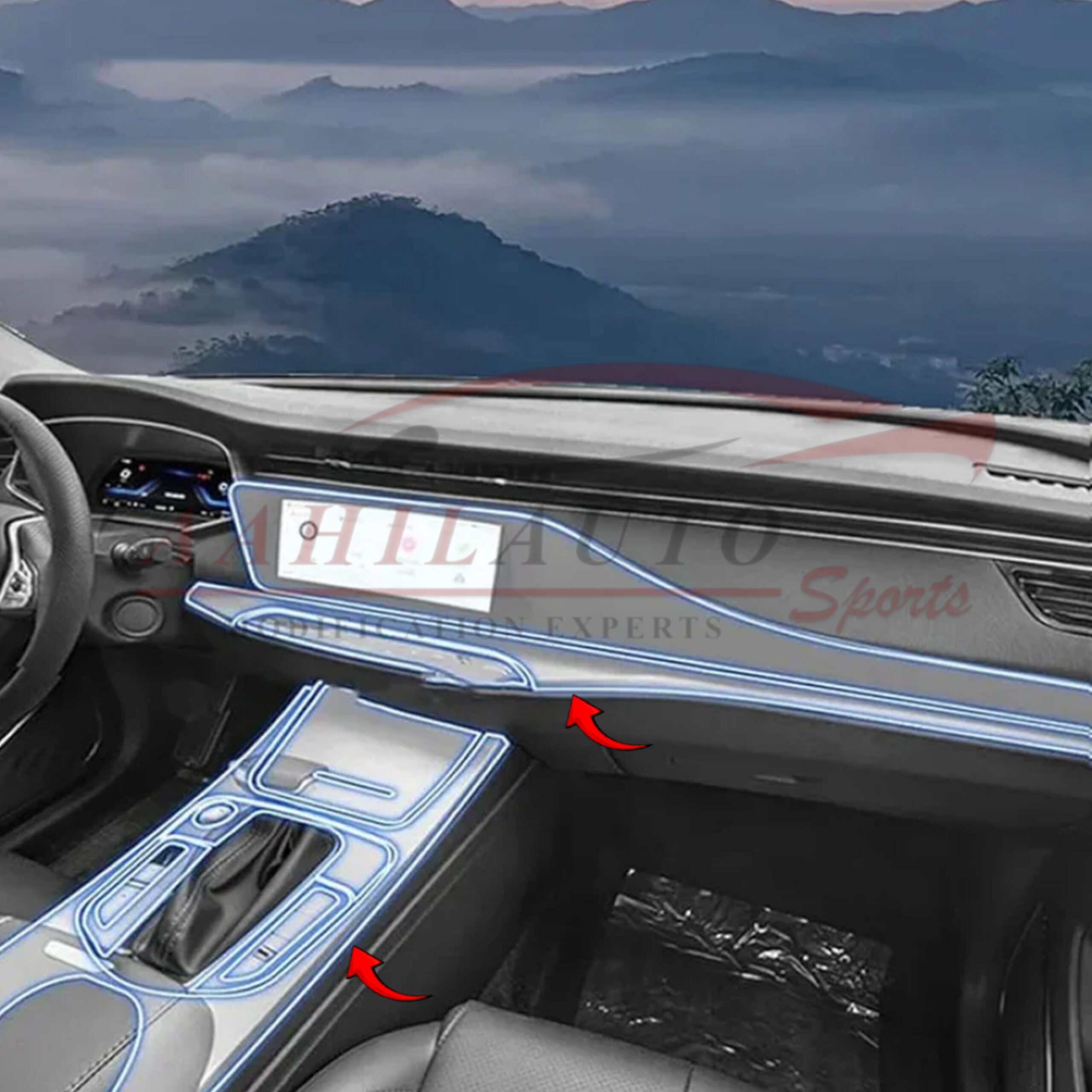 Changan Oshan X7 Interior PPF TPU - Model 2022-2024 - Paint Protection Film - Image 3