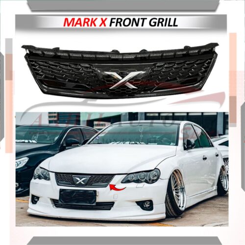 Toyota Mark X Mesh Grill Black Original Fitting