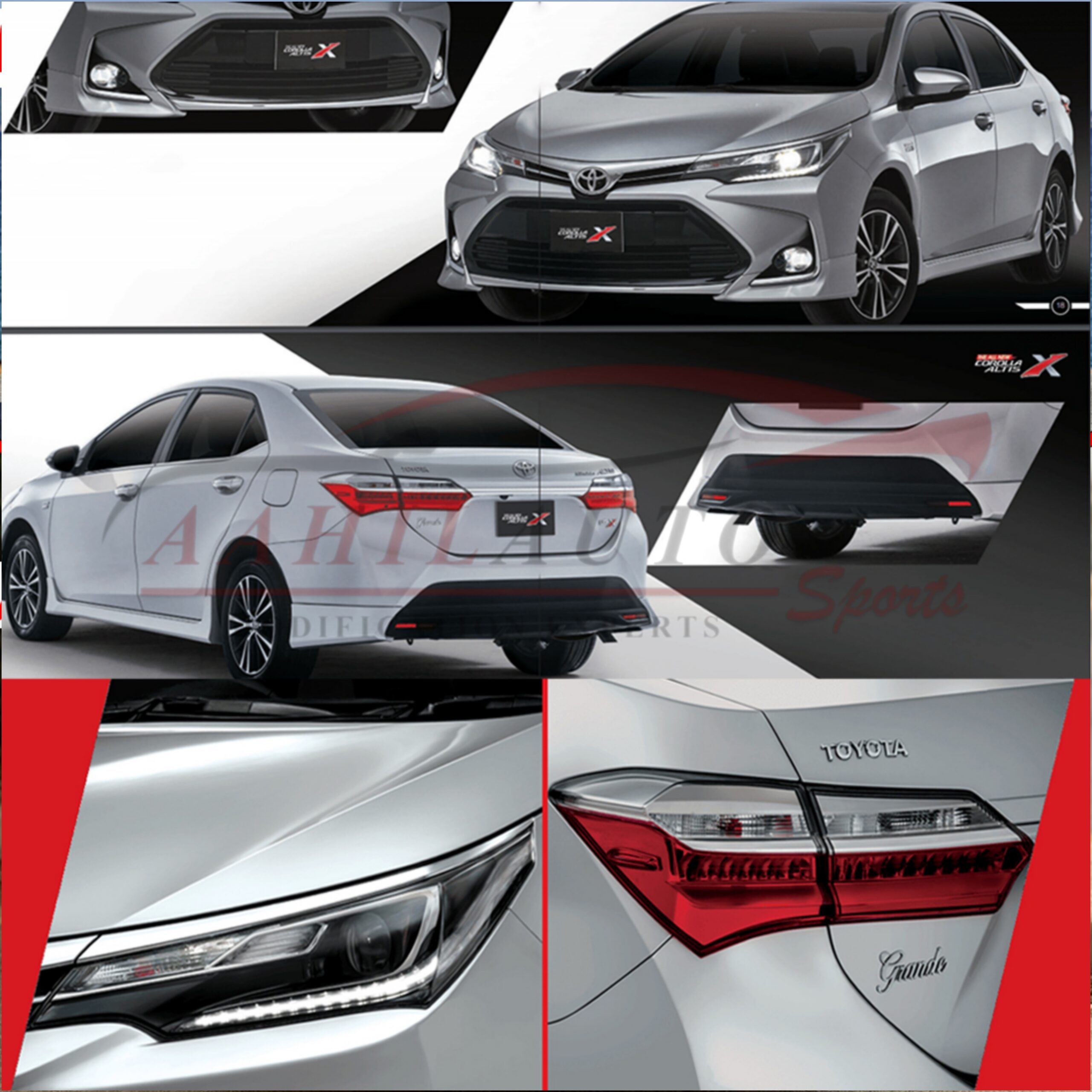 Toyota Corolla 2017 Conversion into Corolla-X 2023 - Image 3