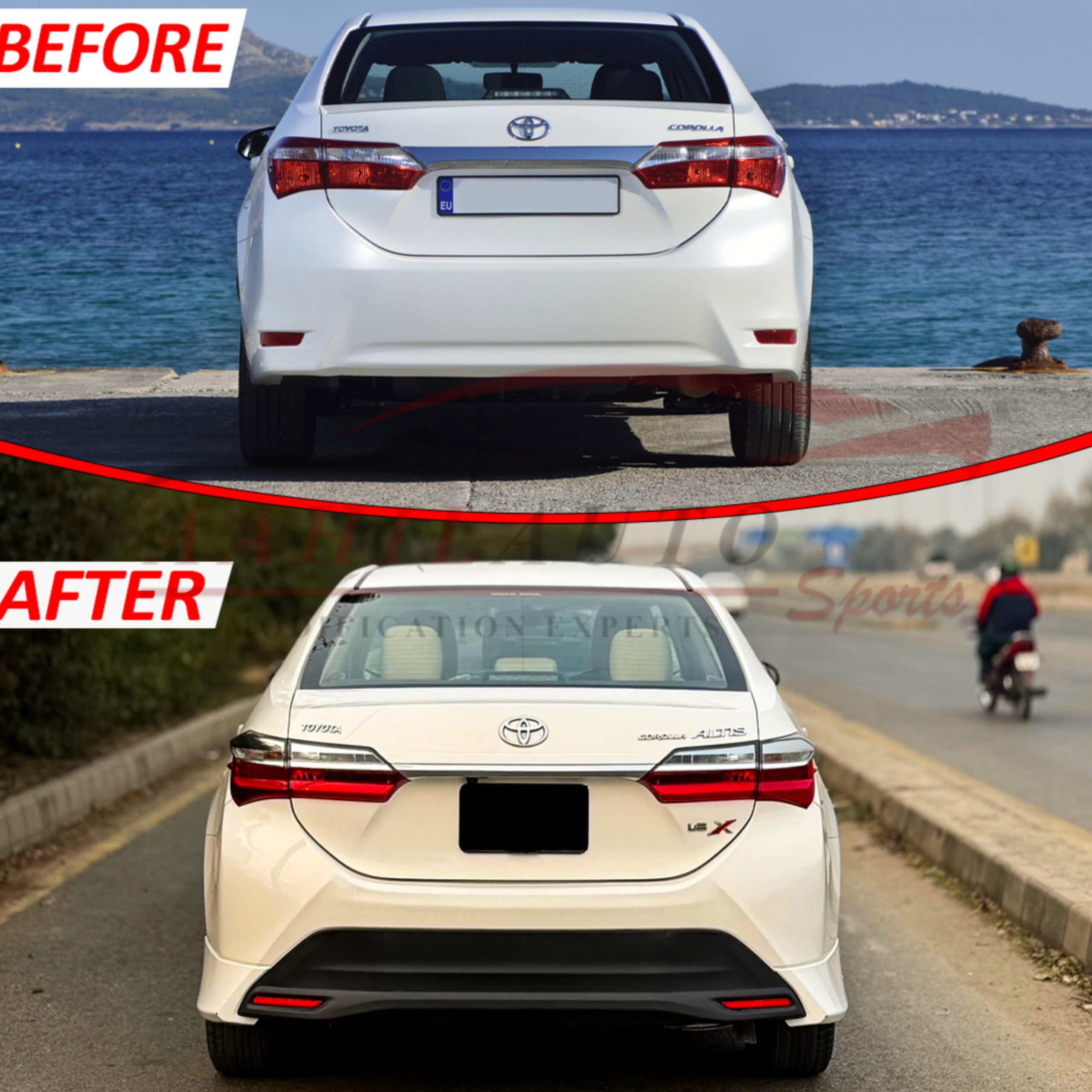 Toyota Corolla 2017 Conversion into Corolla-X 2023 - Image 5