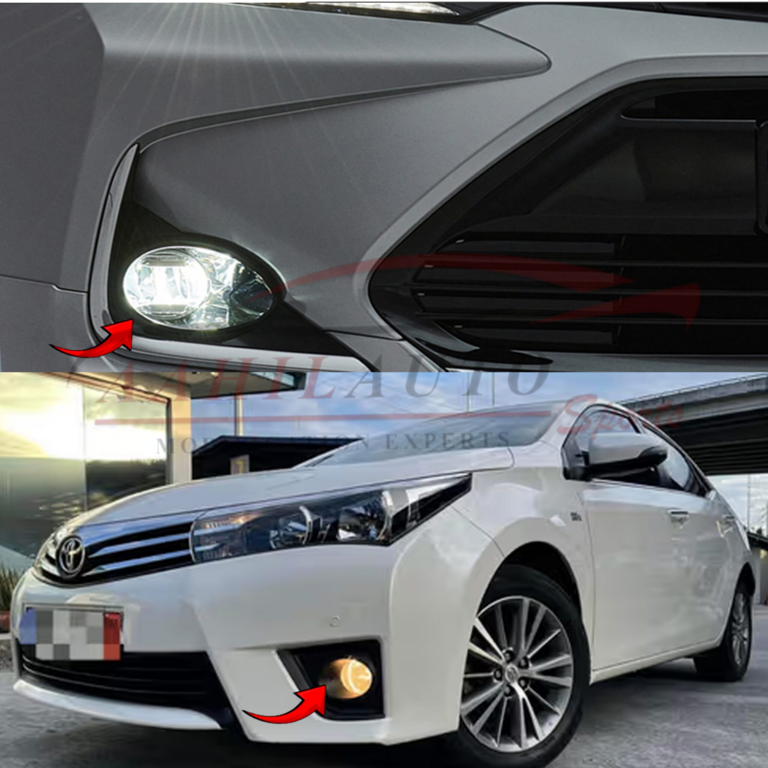 Toyota Corolla Fog Lamps Trims 2017-2019 - Image 4