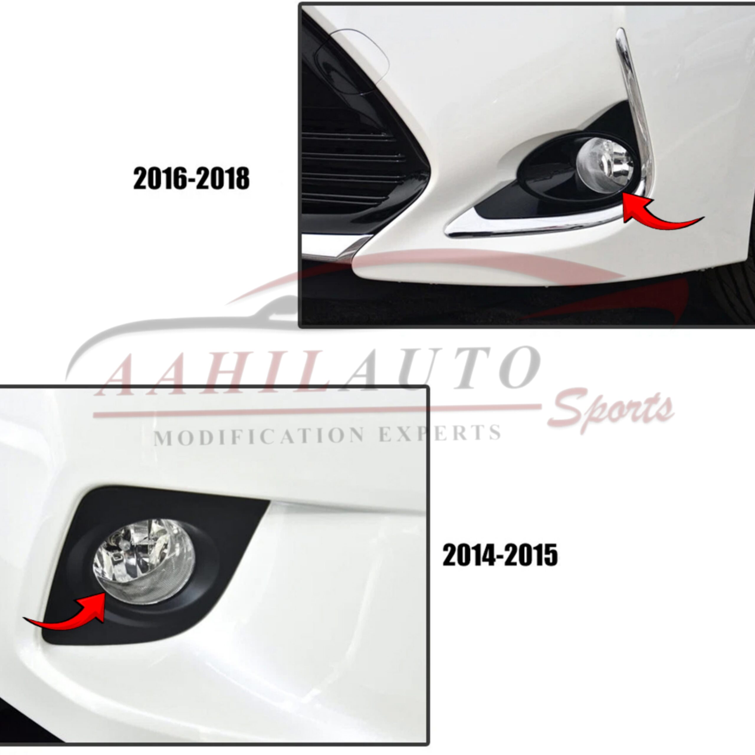 Toyota Corolla Fog Lamps Trims 2017-2019 - Image 5