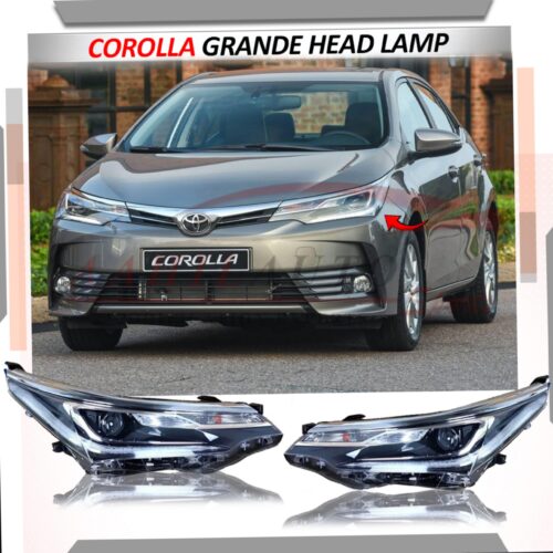 Toyota Corolla Grande Headlights Headlamps 2017-2025