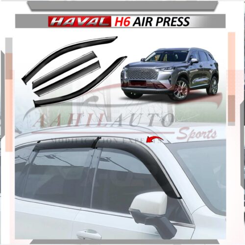 Haval H6 TXR Air Press Sun Visor With Chrome 6 Pcs 2021-2024