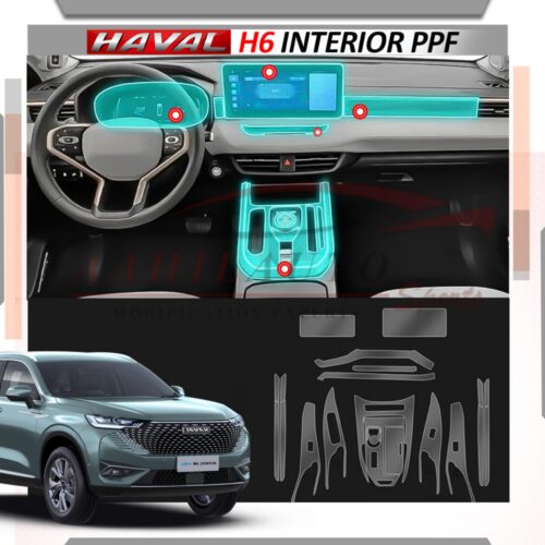 Haval H6 Interior PPF TPU Sheets 2021-2024
