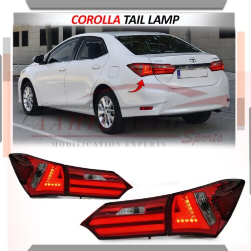 Toyota Corolla Tail Lamps Tail Lights OEM Design 2017-2024