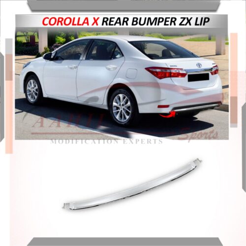 Toyota Corolla Rear Bumper ZX Lip 2014-2019