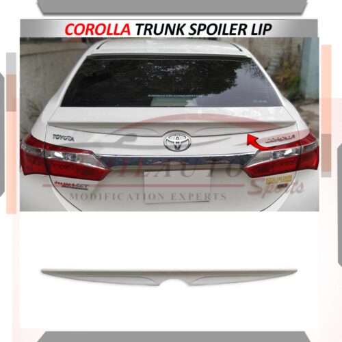 Toyota Corolla ABS Plastic Lip Spoiler 2014-2020